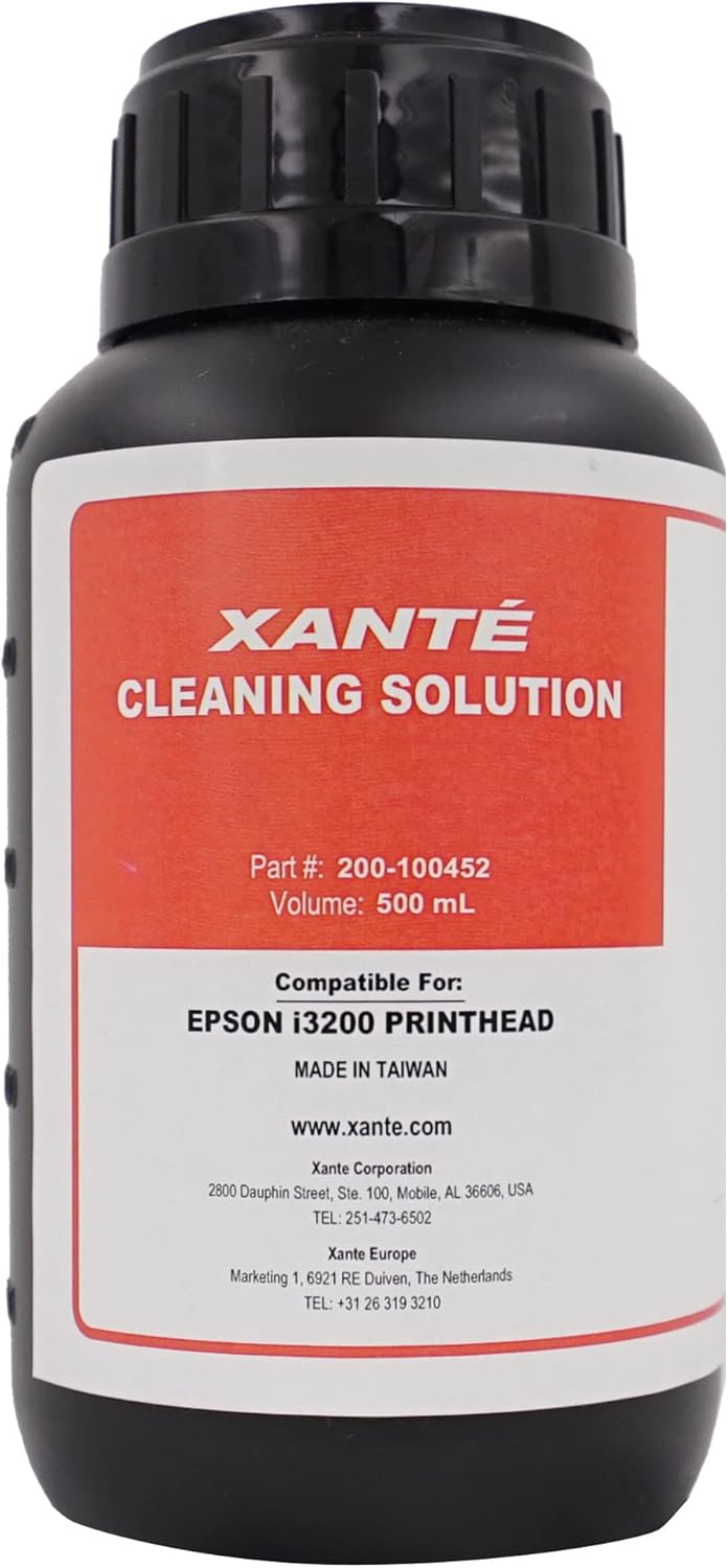 Xante VIVID UV Cleaner 500ml for X-Series Printers - Essential Care