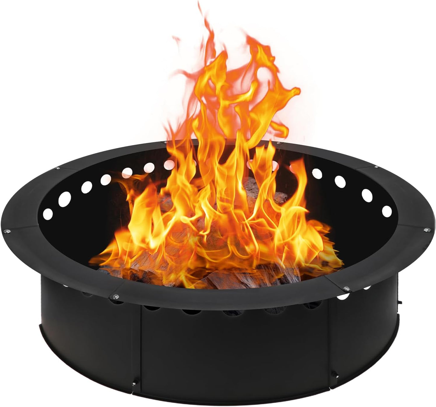Outdoor Smokeless Fire Pit Ring for DIY Campfire Enjoyment