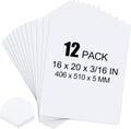 Foam Board 16 x 20 in 12 Pack - Acid Free Poster Foamboard for Crafts