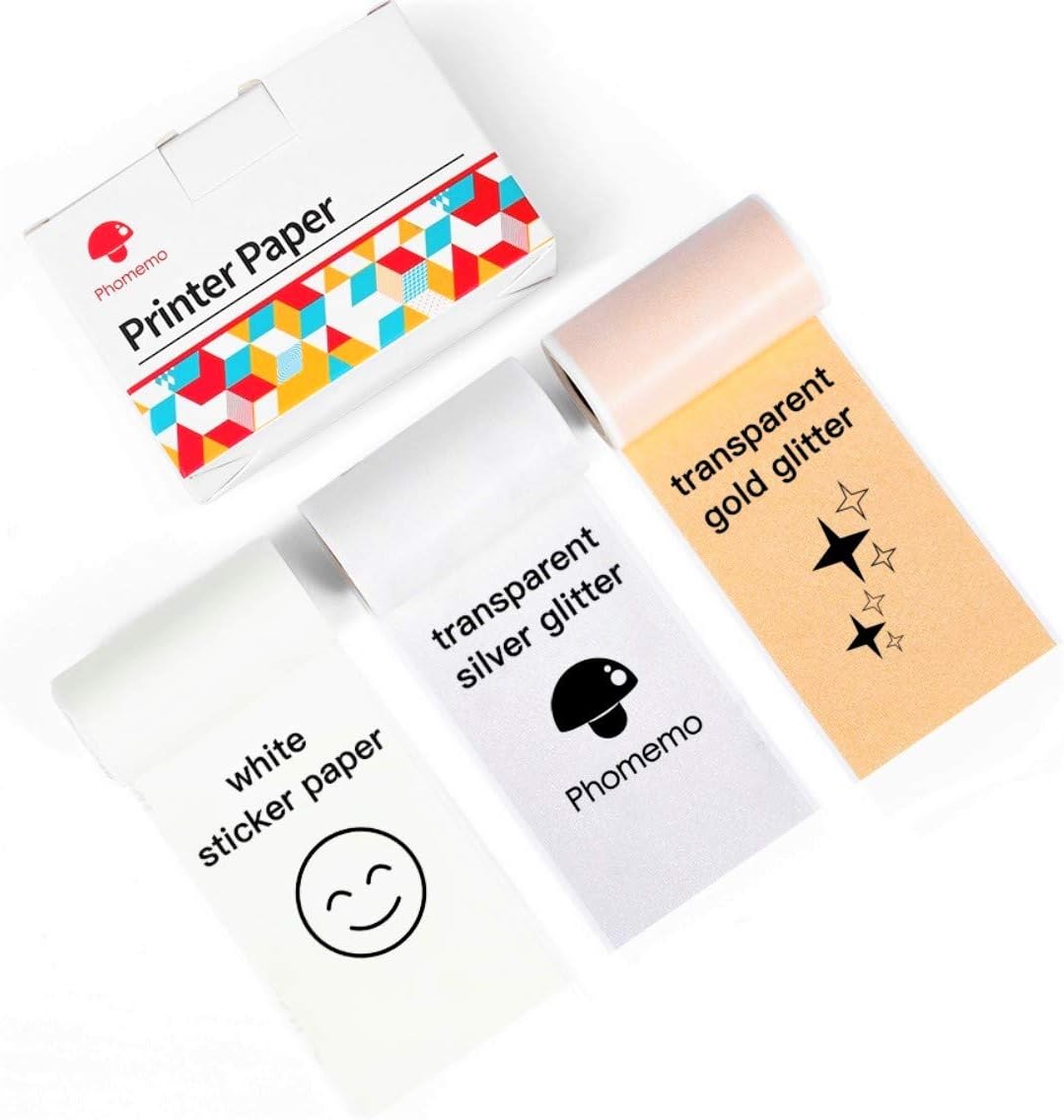 Sparkle & Shine with Phomemo Glitter Thermal Paper