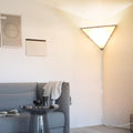Corner Light with Switch for Ceiling Corners - Space Saving Lamp