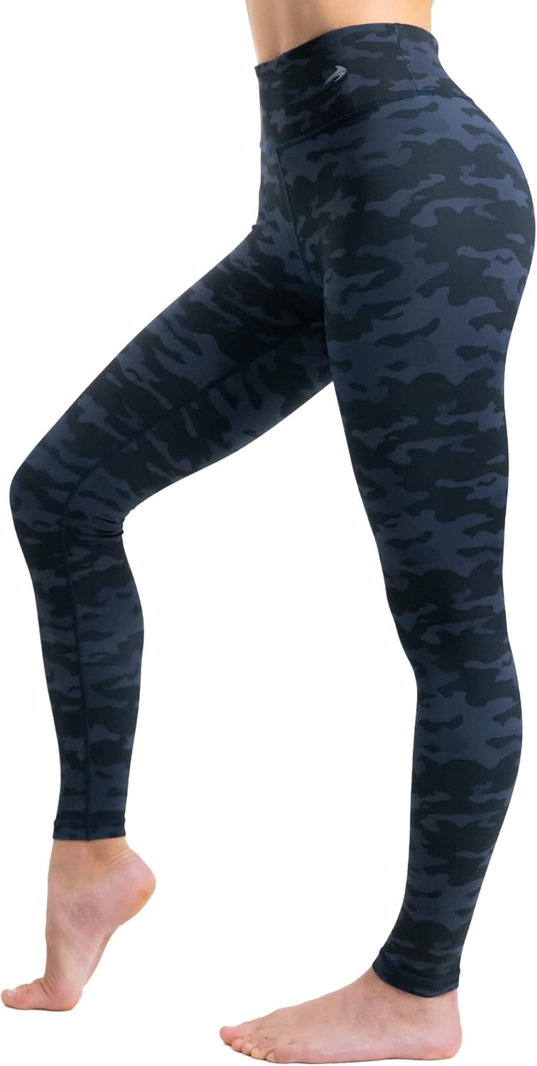 CompressionZ Women's High Waisted Compression Leggings for Yoga