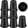 Bed Riser 6in Round Heavy Duty Furniture Lift - Extra Under-Bed