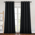 NICETOWN Patio Blackout Curtain Panels for Room Darkening