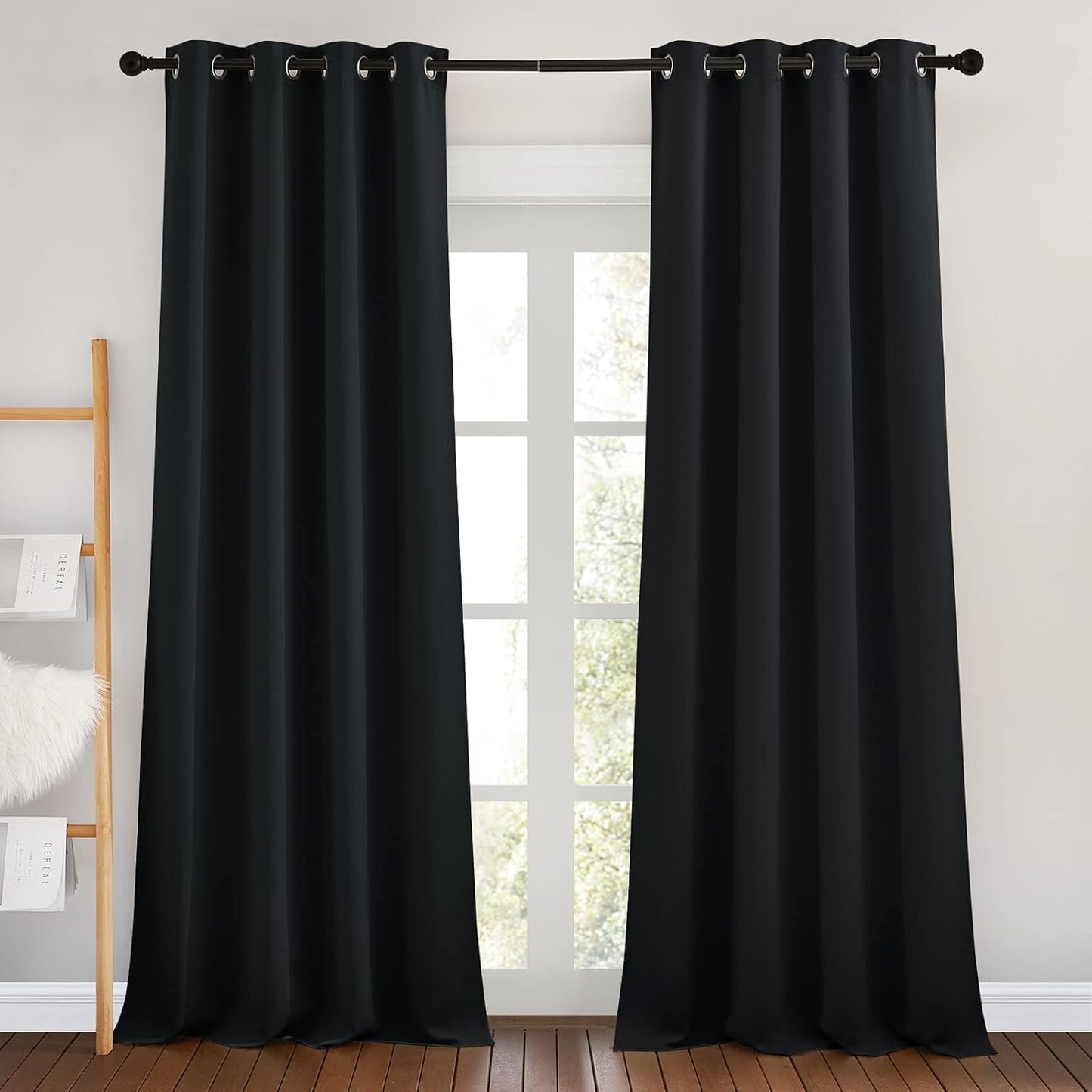 NICETOWN Patio Blackout Curtain Panels for Room Darkening