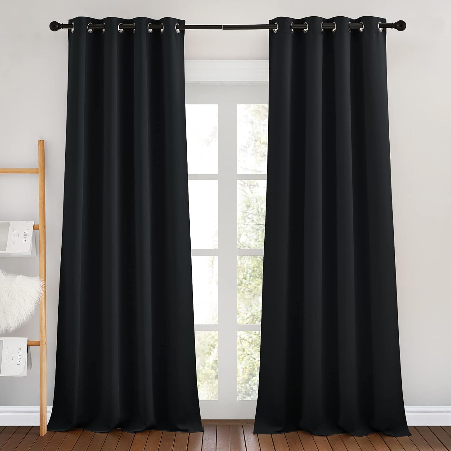 NICETOWN Patio Blackout Curtain Panels for Room Darkening