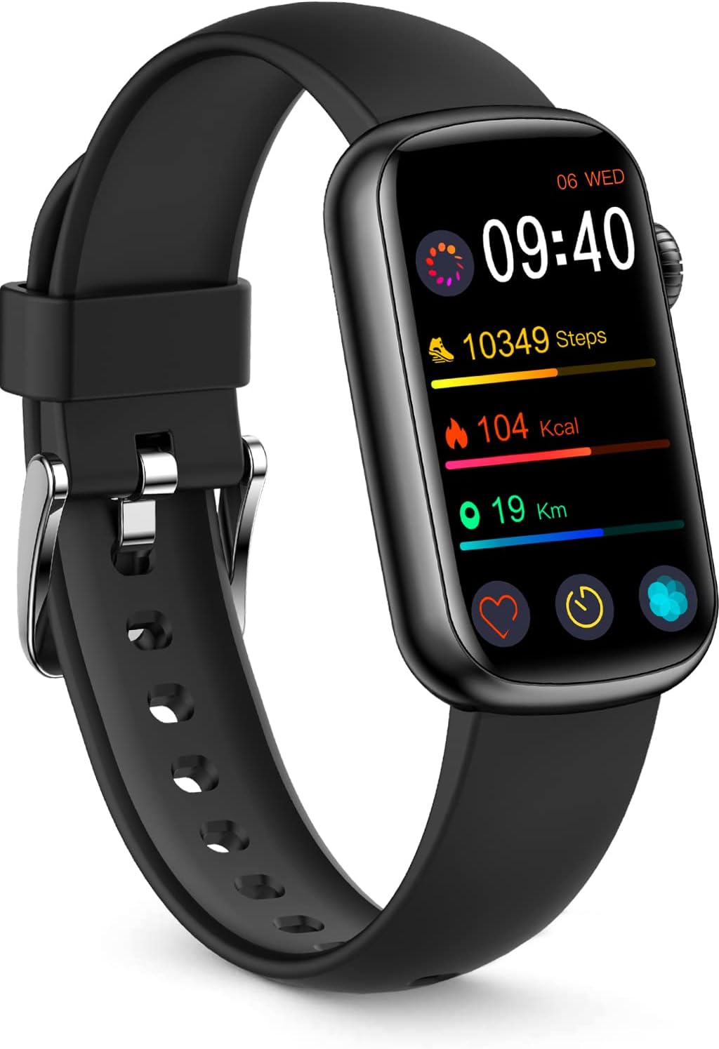 FITVII Slim Fitness Tracker - Health at a Glance