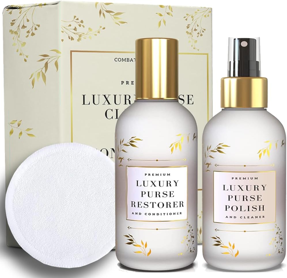 Luxury Leather Purse Cleaner & Conditioner by Combat Cleaner