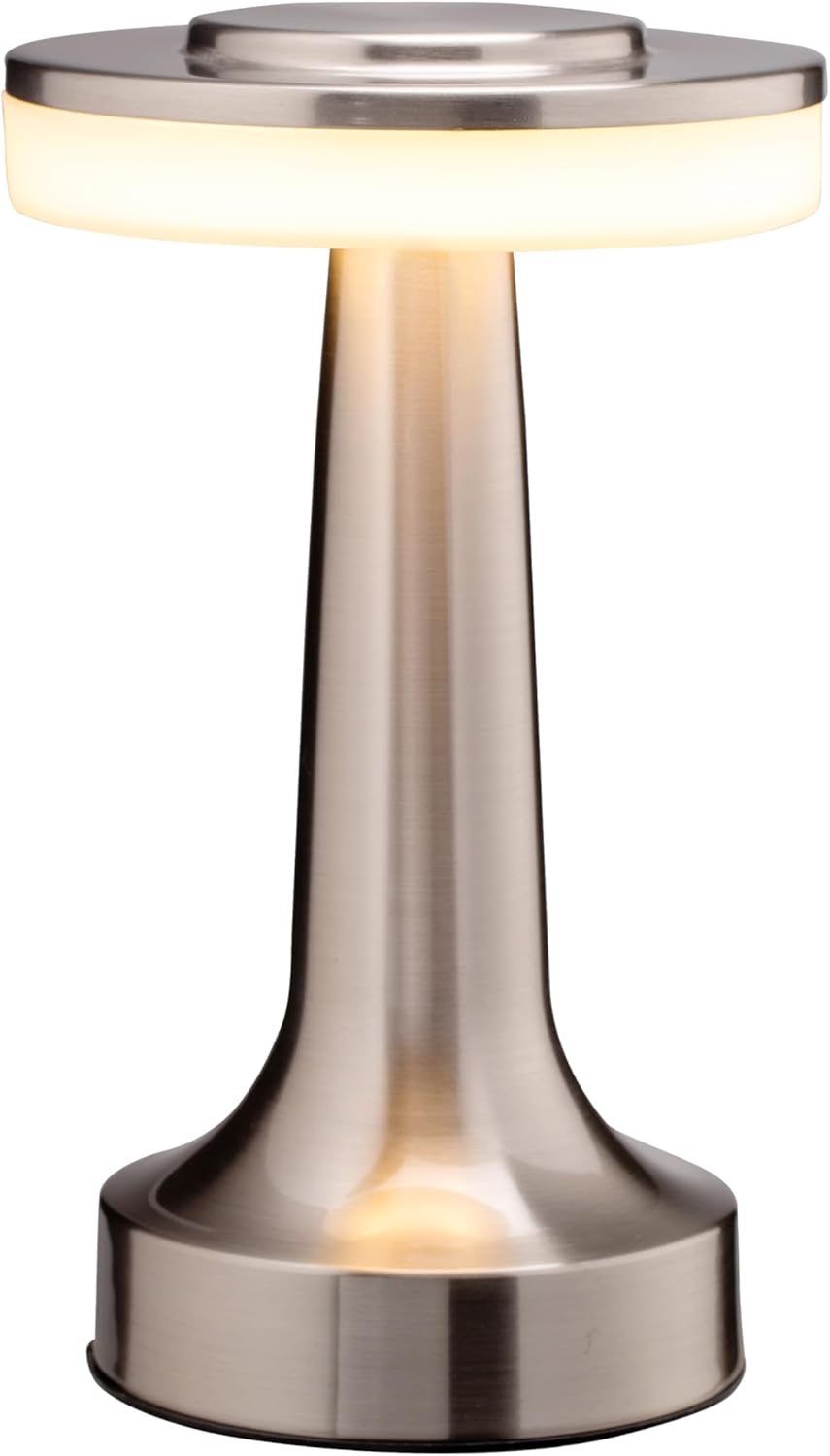 Portable LED Table Lamp with Touch Sensor and 3 Brightness Levels