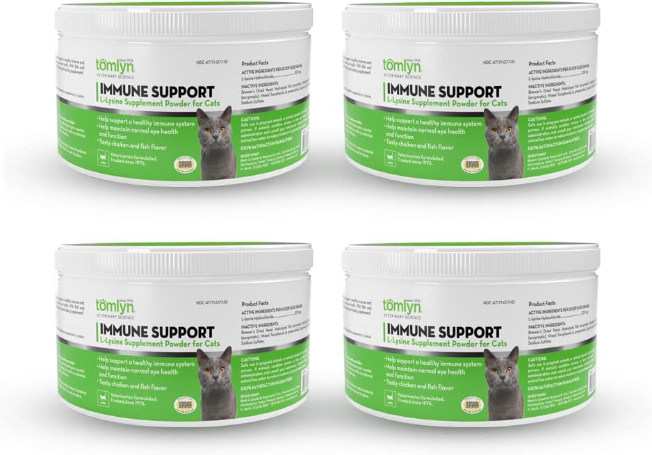 Tomlyn Immune Support L-Lysine Powder for Cats and Kittens