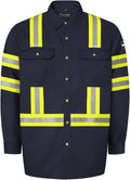 FR Shirts for Men 7.5oz Welding Shirt - High Visibility Flame
