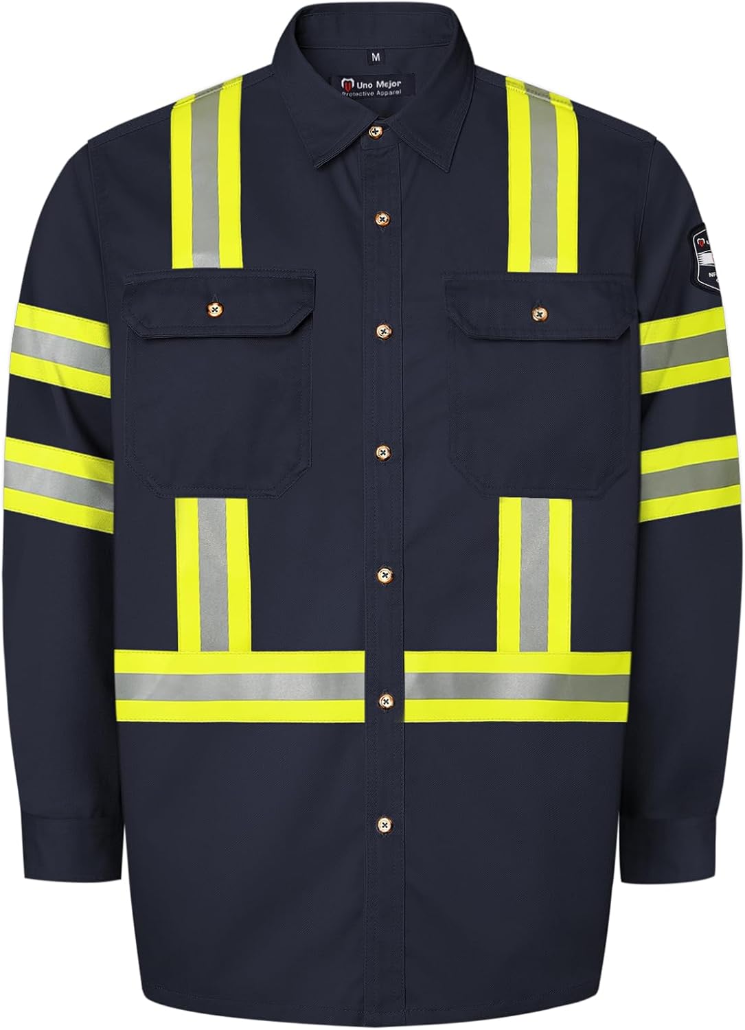 High Visibility Flame Resistant Welding Shirt for Men - Durable Gear