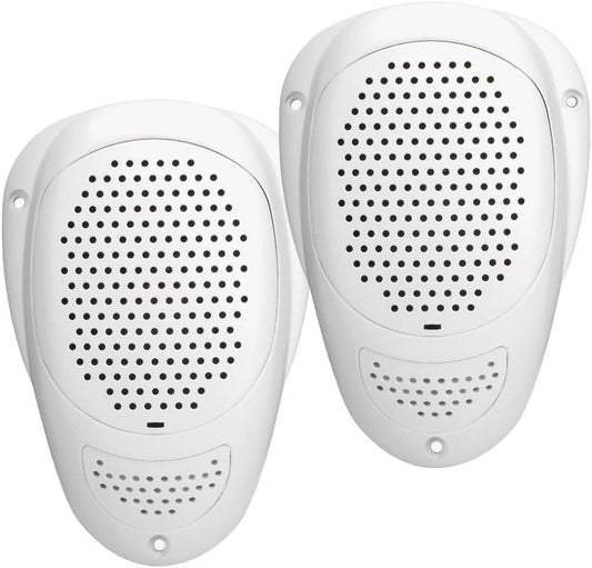Magnadyne Water Resistant 3 Satellite Speakers - Marine RV & Hot Tub Pair