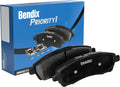 Bendix Priority1 CFC1649 Ceramic Front Brake Pads - Quiet, Reliable
