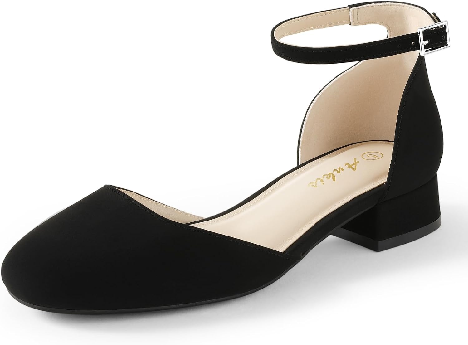 Ankis Closed Toe Heels for Women: Chic Comfort & Style