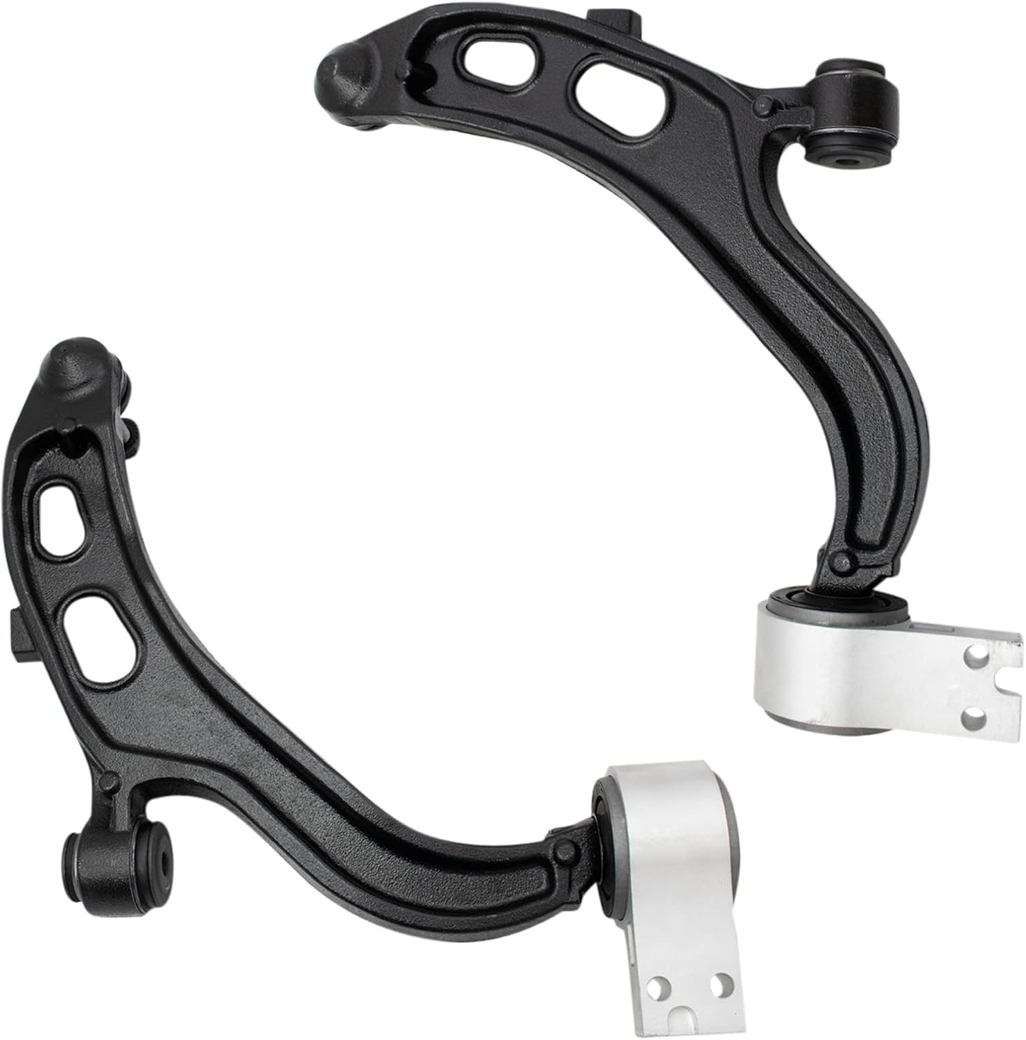 TRQ Front Lower Control Arm Set for 2012-2019 Ford Flex
