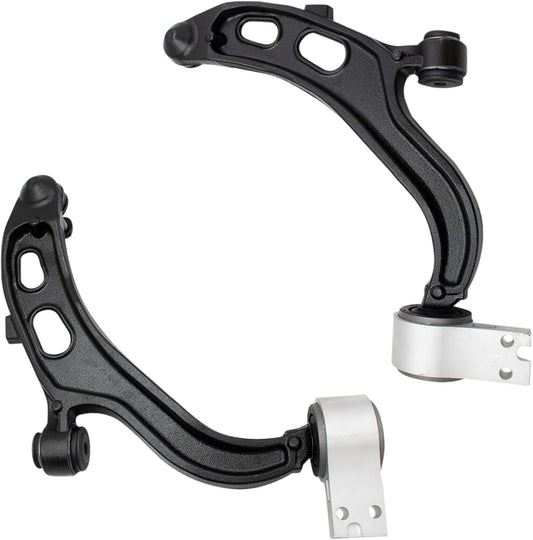 TRQ Front Lower Control Arm Set for 2012-2019 Ford Flex