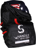 Car Seat Travel Bag for Airplane - Fits Convertible & Booster Seats