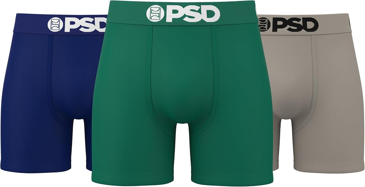 PSD Men's Mid Length Boxer Briefs - Comfort and Support