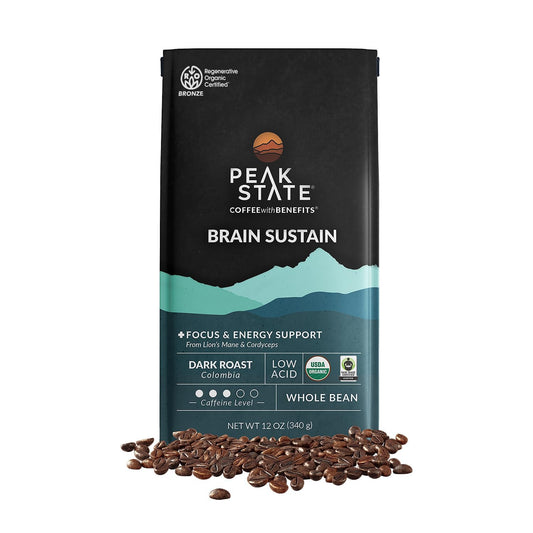 Organic Lion's Mane Dark Roast Coffee