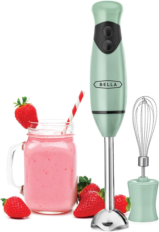 BELLA Immersion Blender - Powerful 2-Speed Mixer