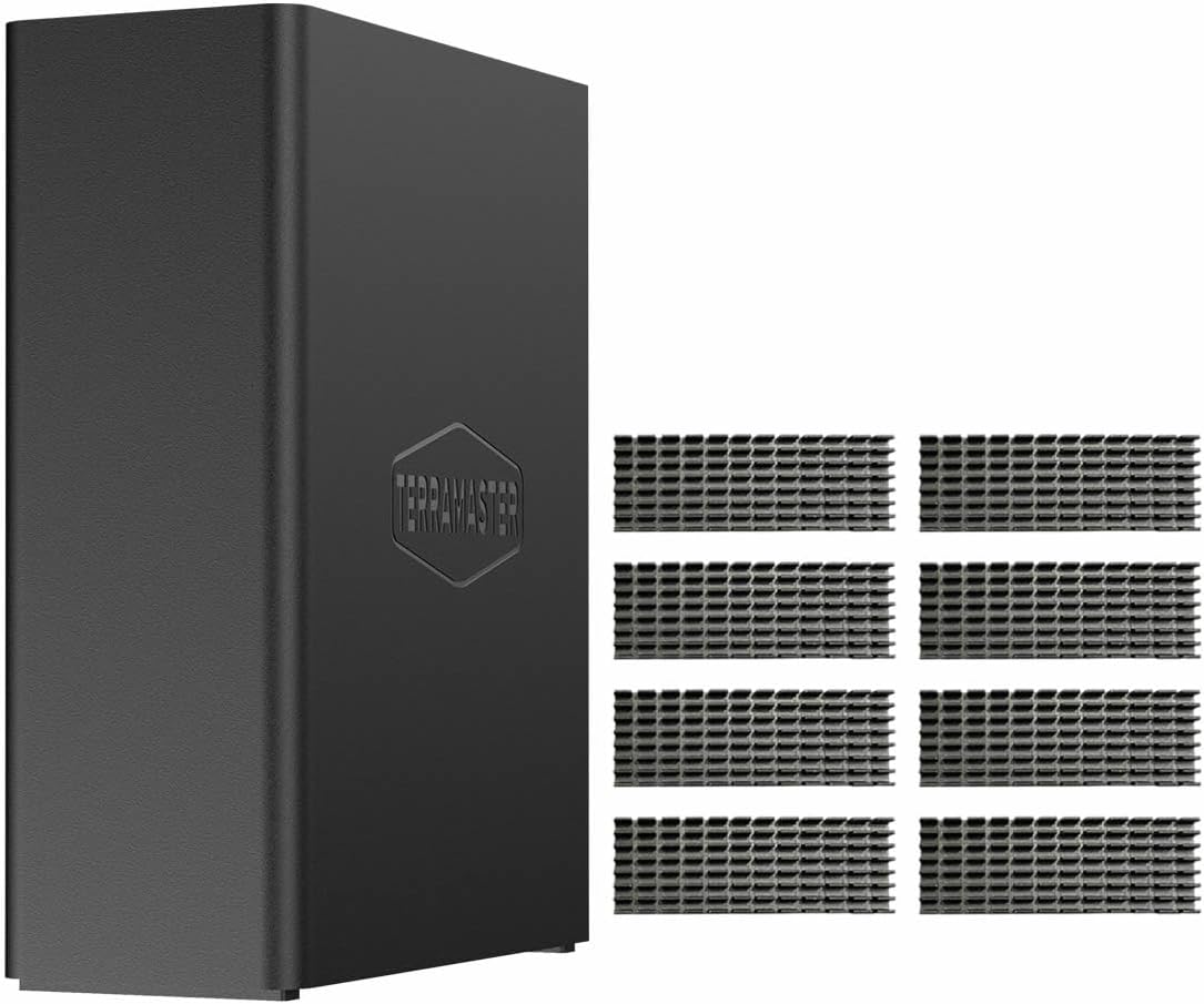 F8 SSD Plus NAS - Compact 8-Bay Storage with Peak Performance
