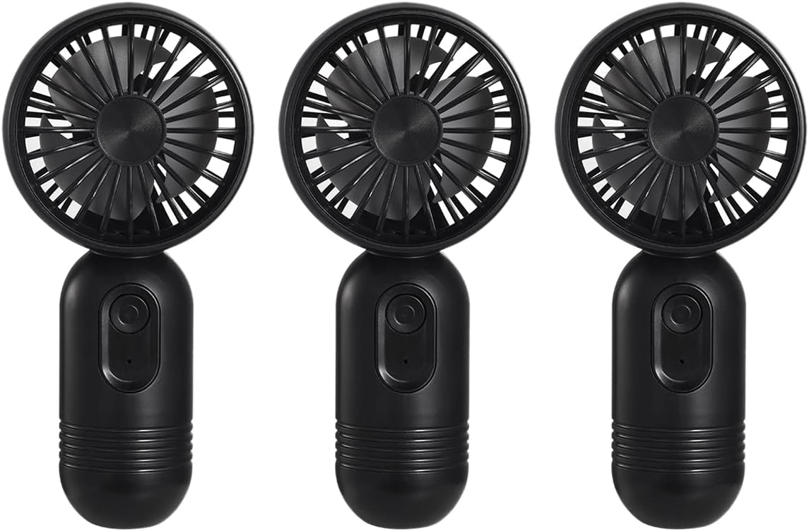VanSmaGo 3-Speed Portable Mini Handheld Fan for Travel