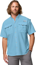 Men's PFG Bahama II Short Sleeve Shirt - Lightweight Sun Protection