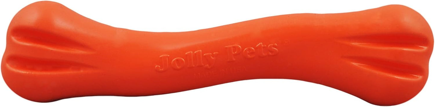 Large Orange Jolly Bone for Happy Pets