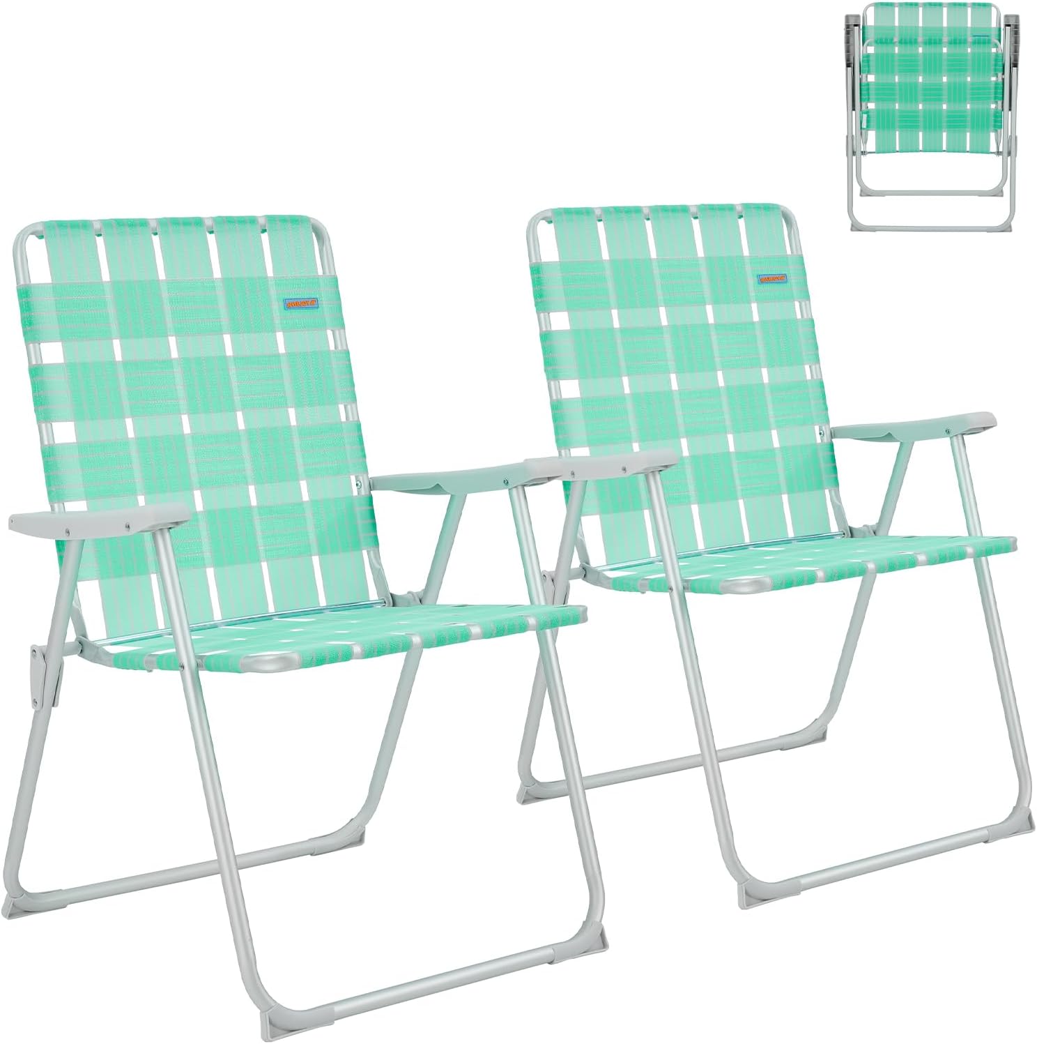 WEJOY Folding Beach Chair for Adults - Lightweight & Durable