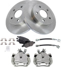 Rear Semi-Metallic Brake Pad & Rotor Kit for 2005-2010 Sedans