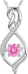 Elegant Birthday Gifts for Wife with Ruby and Peridot Necklace