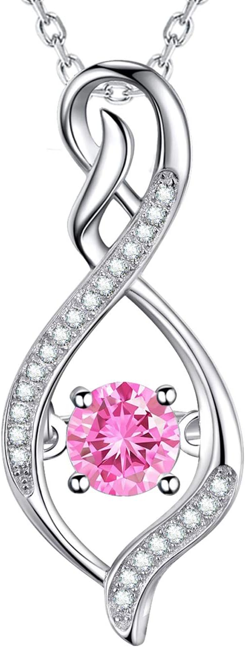 Elegant Birthday Gifts for Wife with Ruby and Peridot Necklace