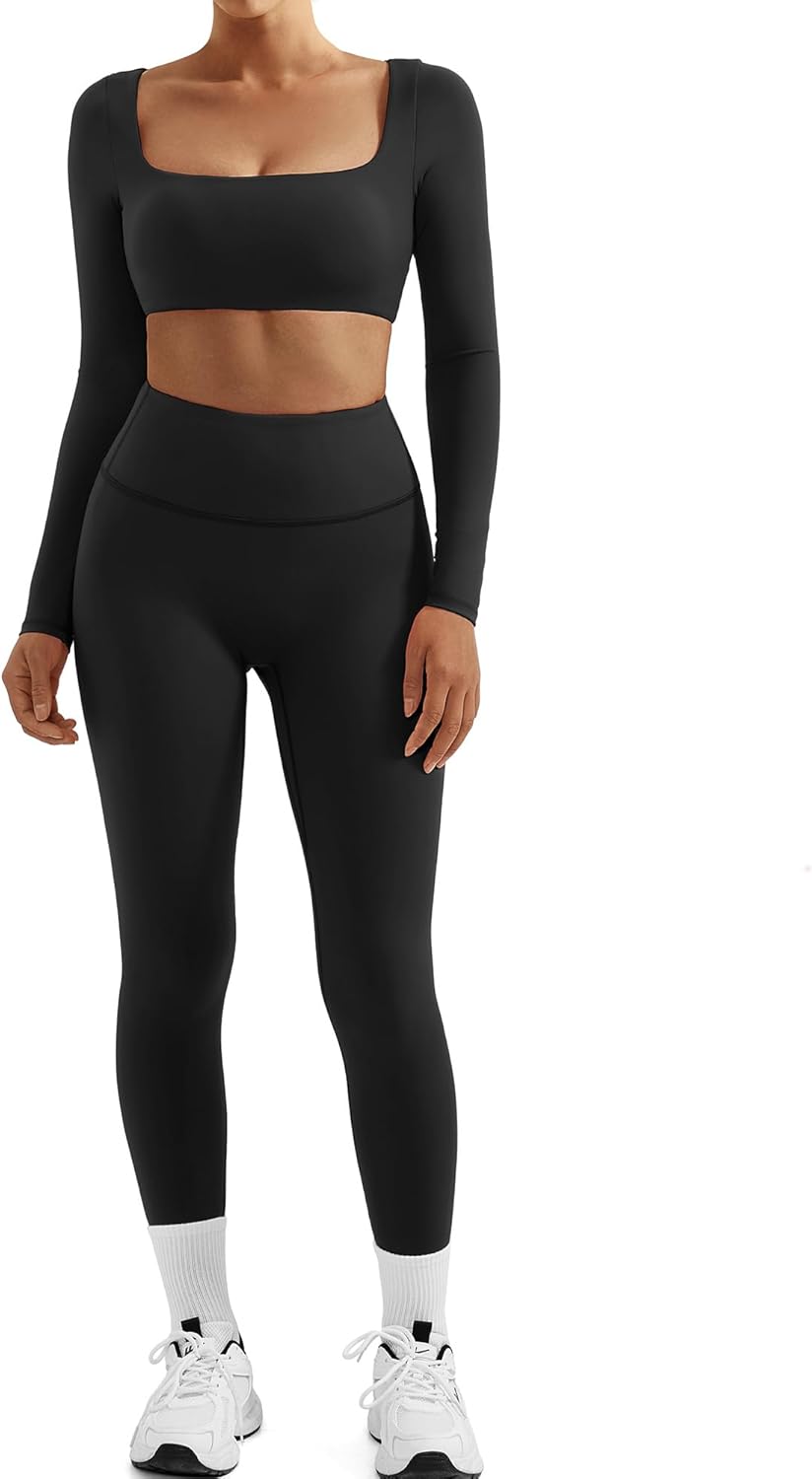SUUKSESS Women 2 Piece Workout Sets for Ultimate Comfort