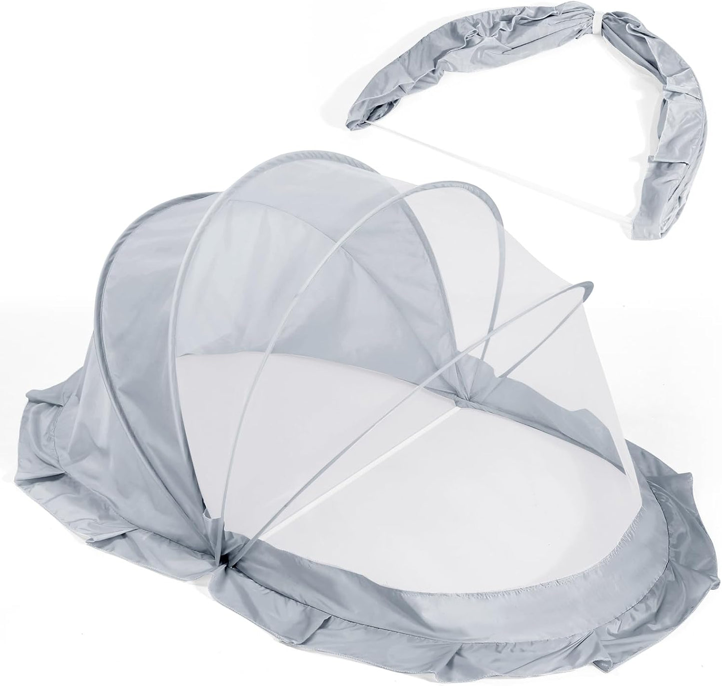 Orzbow Foldable Bed Mosquito Net: Portable Blackout Canopy!