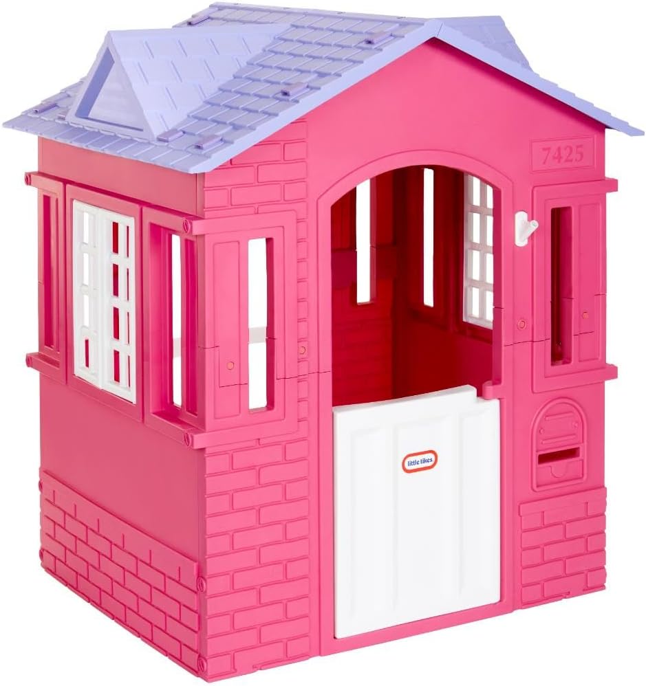 Little Tikes Cape Cottage Playhouse for Kids - Pink