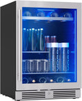 Zephyr Presrv 24 Inch Beverage and Wine Fridge Single Zone - Quiet