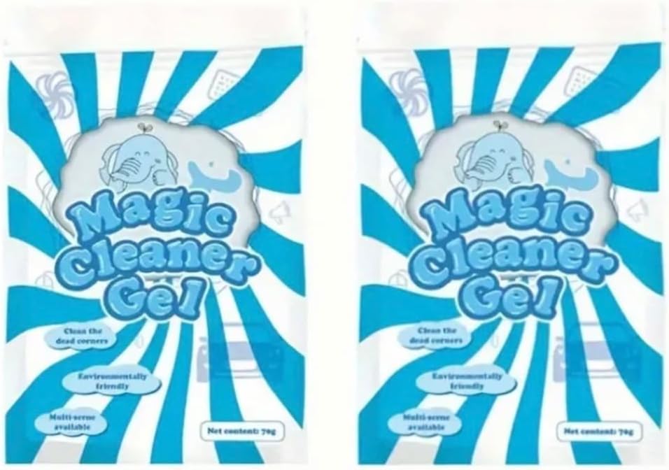 Car Cleaning Gel 2pack: Dust and Dirt Remover