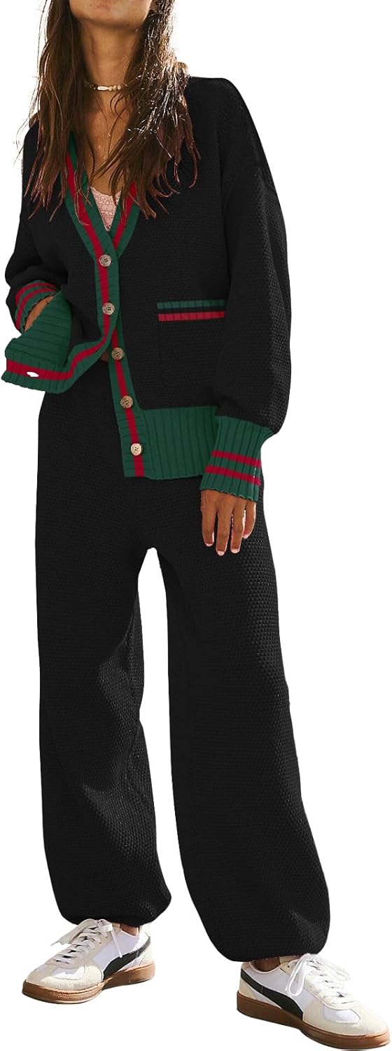 Trendy Women's 2 Piece Outfit Lounge Set for Cozy Comfort