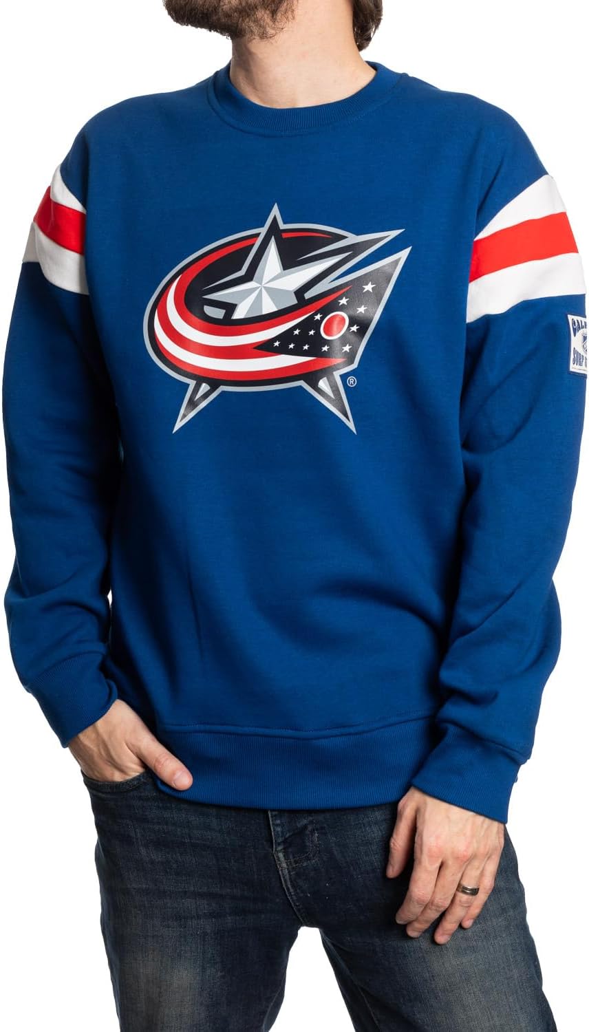 Calhoun NHL Surf & Skate Mens Retro Style Pullover Sweatshirt
