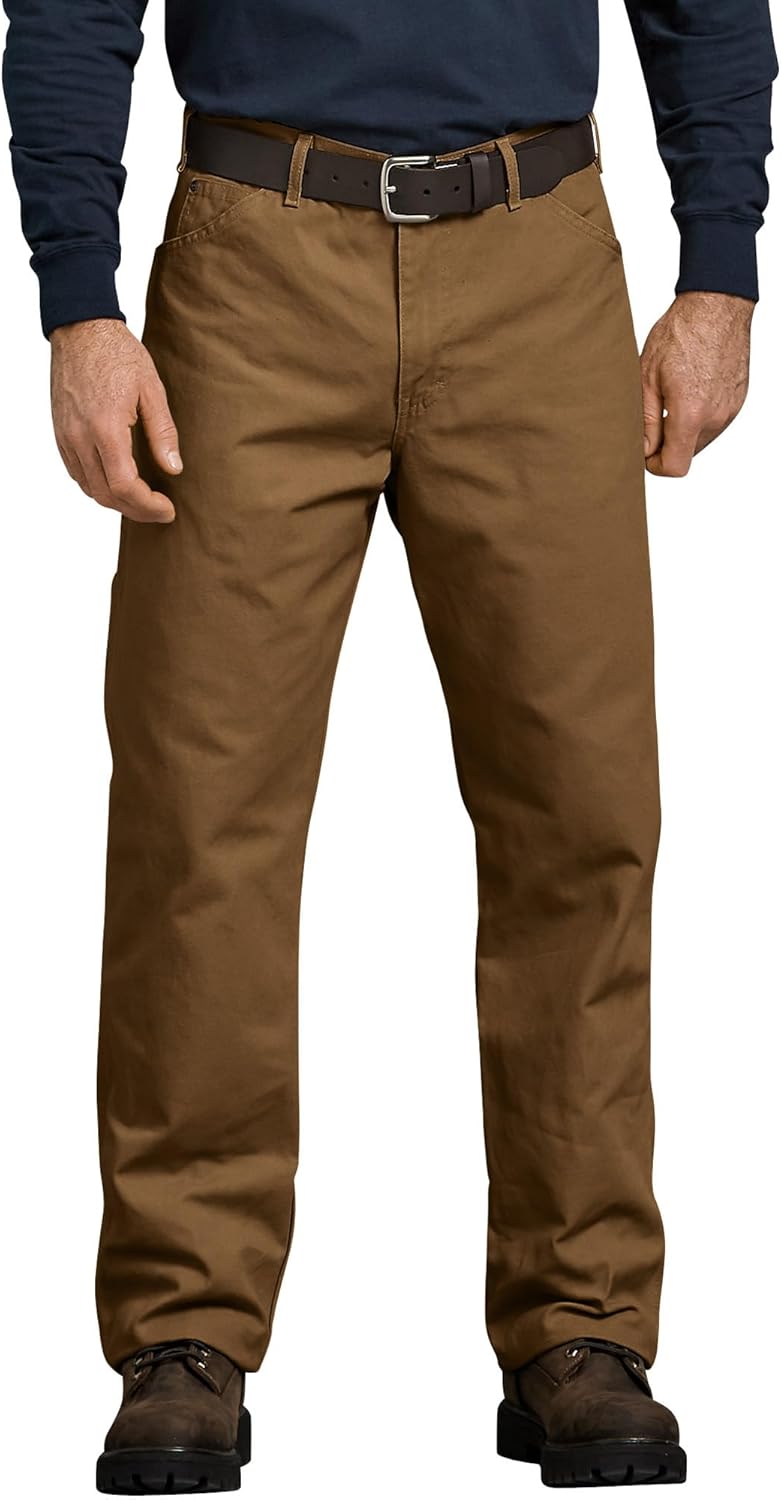 Dickies Men's Relaxed Fit Straight-Leg Duck Carpenter Jean Review