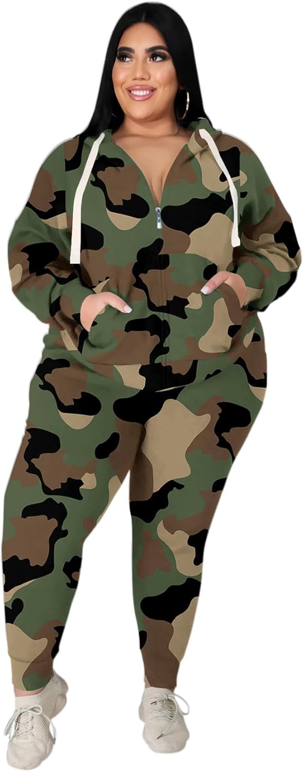 Plus Size Two Piece Outfits for Women - Stylish and Comfy