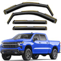 In-Channel Rain Guards for Chevy Silverado 1500 & GMC Sierra 1500