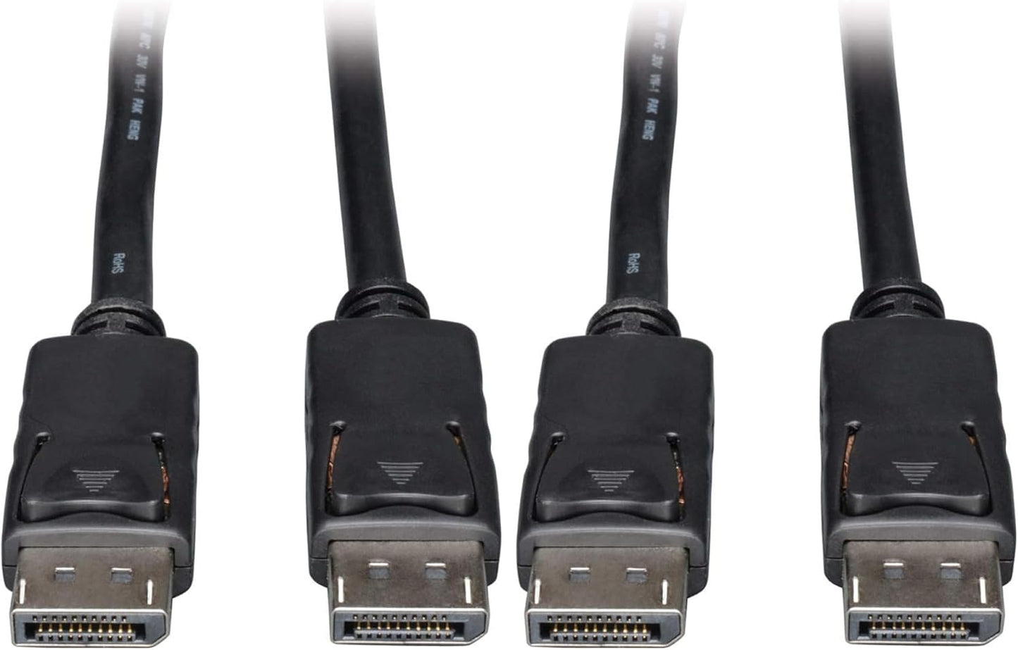 Tripp Lite DisplayPort Cable with Latches for 4K UHD Video