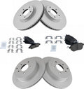 Front and Rear Brake Pad & Rotor Kit for 2003-2012 Infiniti FX35/FX45
