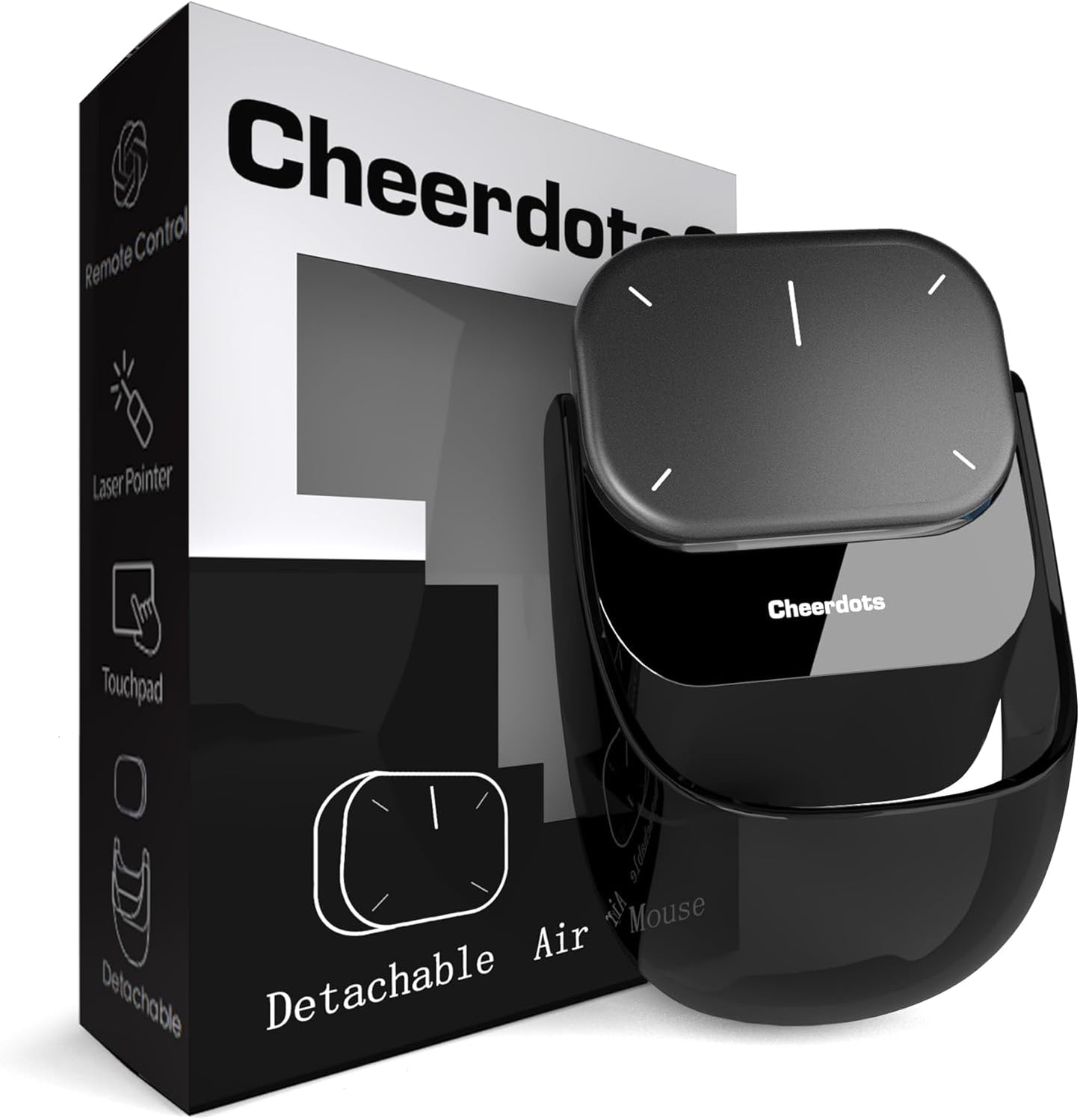Cheerdots2 Touchpad Bluetooth Mouse for Meetings and Travel