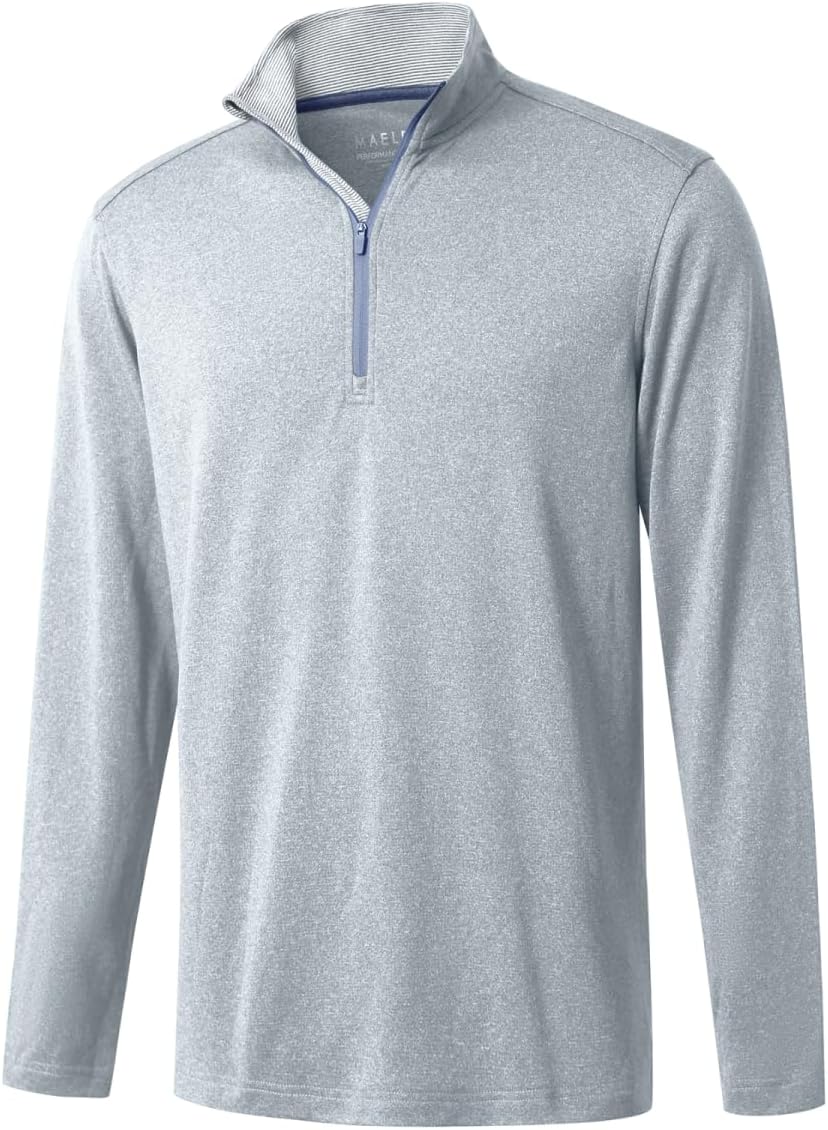 M MAELREG Quarter Zip Golf Pullover for Men - Performance Wear