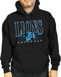 Overtime Blueprint Soft Fleece Hooded Sweatshirt for Adults - Game Day