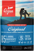 ORIJEN Grain Free High Protein Dry Dog Food Original Recipe 13lb