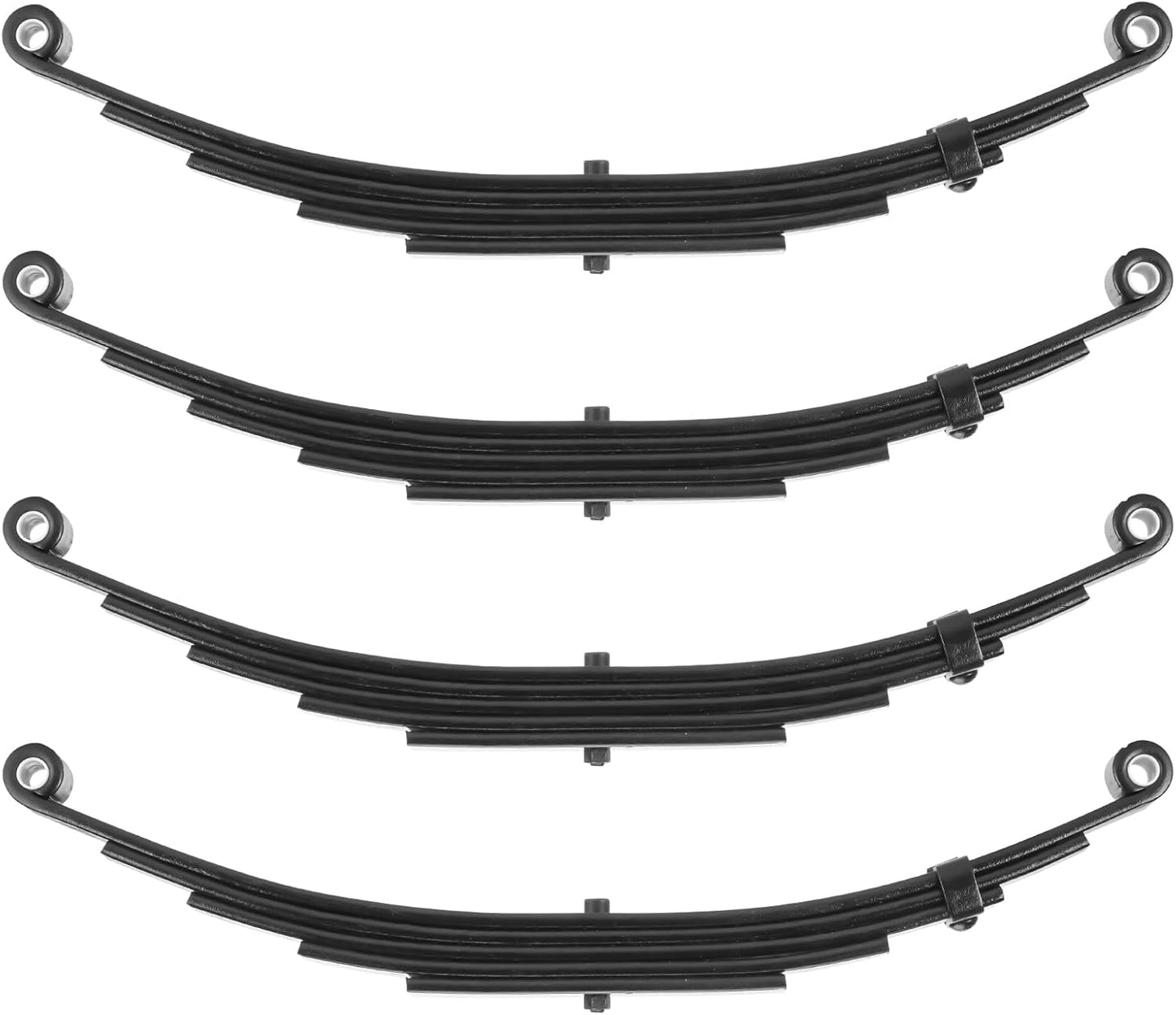 Trailer Leaf Spring 5 Leaf Double Eye 3000 lbs Capacity Set